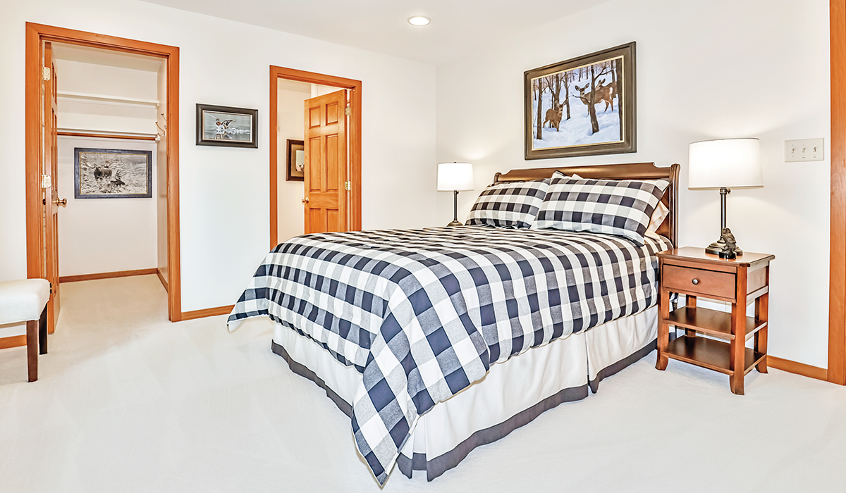 Nicely furnished, spacious bedrooms provide a good night's rest.